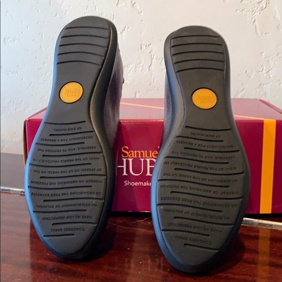 PEWTER Samuel Hubbard Freedom Dance Leather Flats - Picture 4 of 9